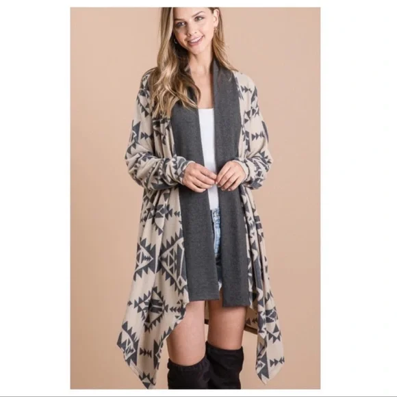 ❗️NEW❗️Aztec Open Cardigan - Picture 8 of 8